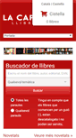 Mobile Screenshot of llibrerialacapona.cat